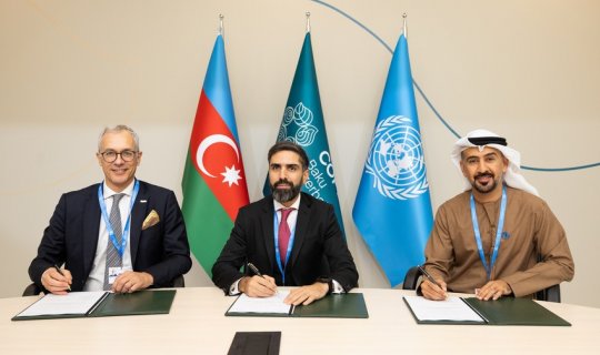 SOCAR, “Masdar” və “ACWA Power” şirkətləri arasında Anlaşma Memorandumu imzalanıb