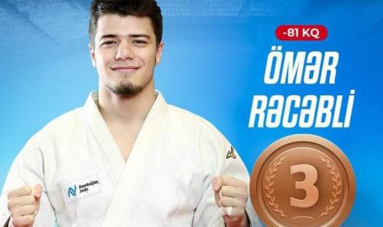 Azərbaycan cüdoçusu Avropa çempionatında bürünc medal qazanıb