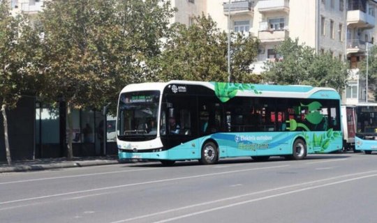 Bakıda avtobusların hamısı elektrik olacaq