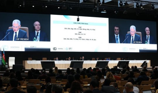 COP29-da illik iqlim maliyyələşməsi üçün 300 milyard dollar təsdiqlənib