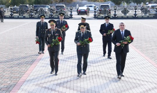 Hərbi prokuror DİN-in Daxili Qoşunlarının hərbi qulluqçuları ilə görüşüb