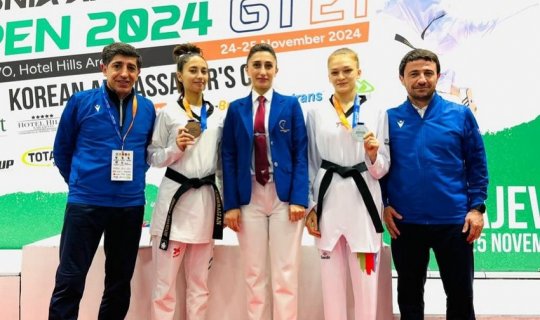 Azərbaycan taekvondoçuları Bosniya və Herseqovinada daha iki medal qazanıblar