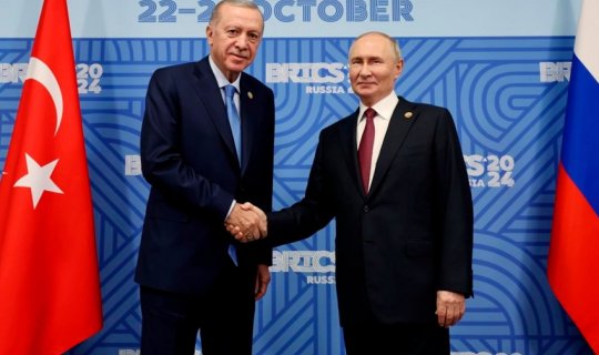 Ərdoğan Putinlə Suriyadakı vəziyyəti müzakirə edib