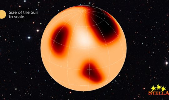 Astronomlar nəhəng ulduzun səthində ləkələr aşkar etdi