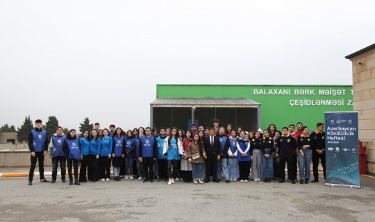 Könüllülər “Eko maarifləndirmə” günü keçirib - Foto