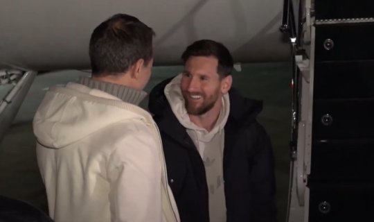 Messi Bakıya gəlib - Video