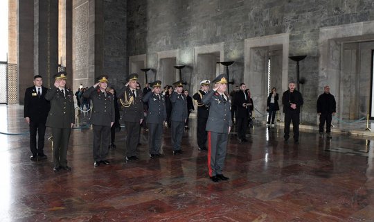 Naxçıvan Əlahiddə Ümumqoşun Ordunun komandanı Türkiyəyə səfər edib