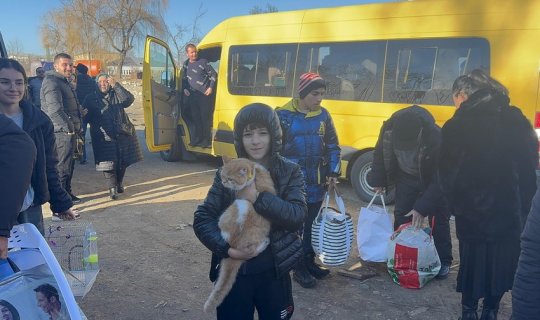 Növbəti köç karvanı Şuşa şəhərinə çatıb, açarlar təqdim olunub