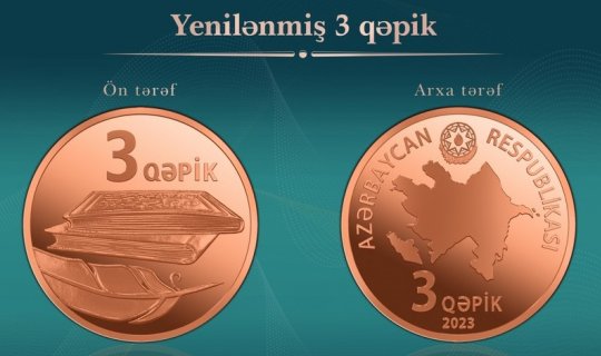 "3 qəpiklik sikkənin hazırlanması 25-30 qəpiyə başa gəlir"