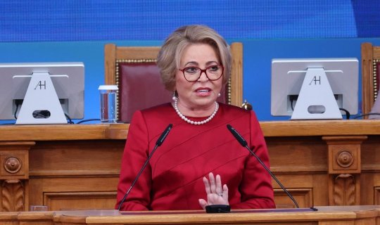 Valentina Matviyenko Azərbaycan Prezidentini təbrik edib