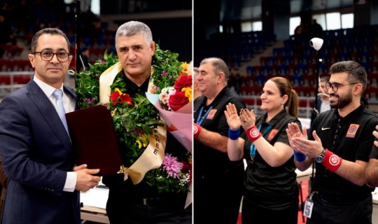 Tanınmış güləş hakimi karyerasını başa vurdu