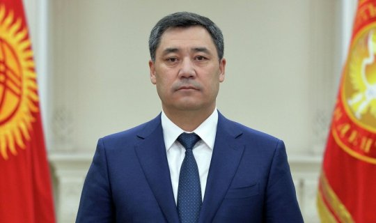 Sadır Japarov təyyarə qəzası ilə əlaqədar başsağlığı verib