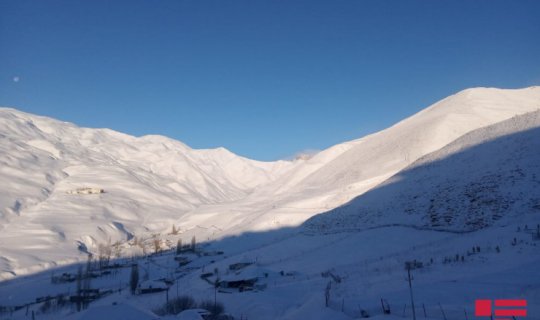 Azərbaycanın bu bölgəsində qarın hündürlüyü 14 sm-ə çatdı