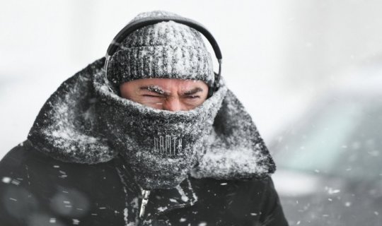 Bu ölkədə -50 dərəcədən aşağı temperatur qeydə alınıb - Foto