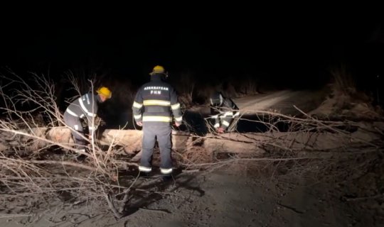 Zəngilanda magistiral yol bağlandı