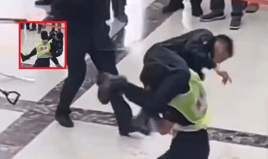 Çin polisinin işlətdiyi fənd gündəm oldu - Video