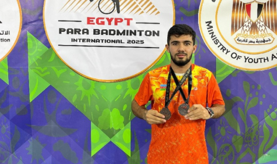 Azərbaycan parabadmintonçusu Misirdə iki bürünc medal qazandı
