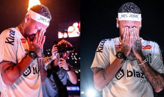 Neymar təqdimat mərasimində ağladı