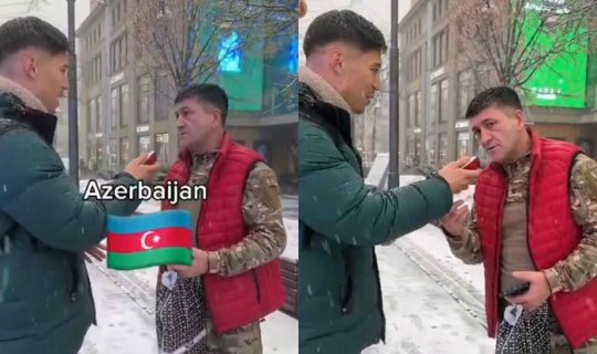Qazaxıstanda azərbaycanlı ilə yapon arasında maraqlı dialoq - VİDEO