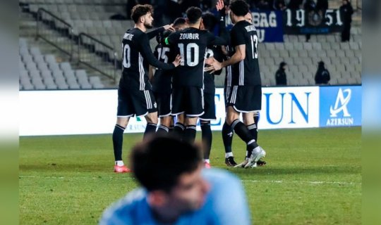 "Qarabağ" böyük hesabla qalib gəldi