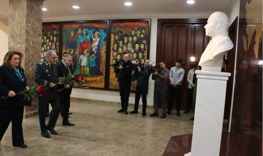 Hərbi Prokurorluqda Xocalı soyqırımı ilə bağlı konfrans keçirilib - Fotolar