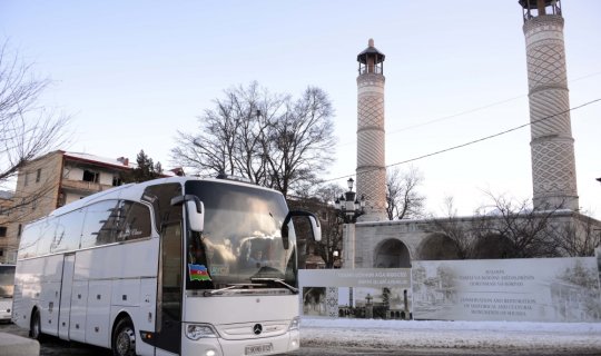 Gəncədən Şuşaya müntəzəm avtobus reysi istifadəyə veriləcək