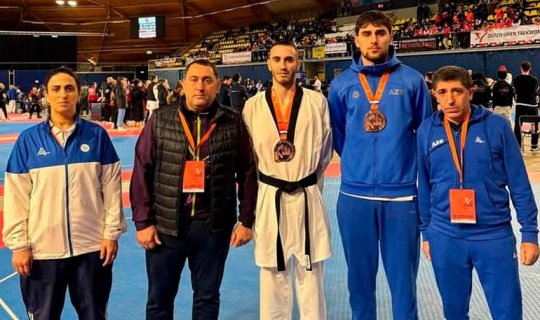Taekvondoçularımız Niderlandda medal qazanıb