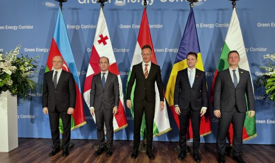 Budapeştdə Azərbaycan, Gürcüstan, Macarıstan və Rumıniya Yaşıl Enerji Dəhlizi üzrə Birgə Məktub imzalayıb
