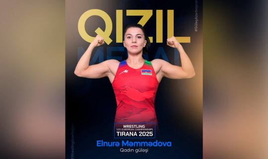 Elnurə Məmmədova da qızıl medal qazanıb