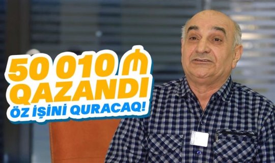 6 rəqəmi ona uğur gətirdi - Lotereyada 50.000 manat qazandı