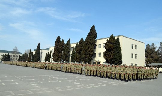 Hərbi vəzifəlilərin təlim toplanışı başa çatıb