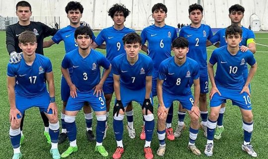 Azərbaycanın U-17 millisi ikinci yoxlama görüşündə də məğlub olub