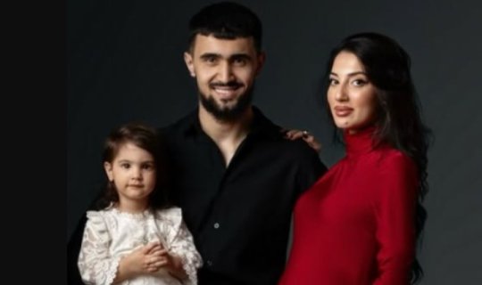 Toral hamilə xanımı ilə - FOTO
