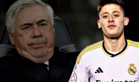 Ançelotti Arda Güleri təriflədi