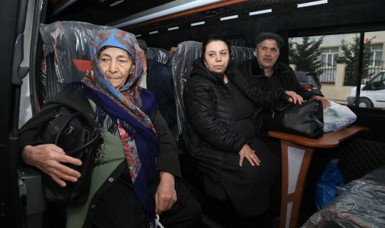 Ağdamın Sarıcalı kəndinə köçən ailələrə evlərin açarları təqdim edilib