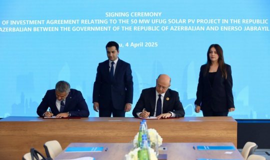 Azərbaycan 3 GES layihəsi üzrə investisiya və icra müqaviləsi imzalayıb&nbsp;