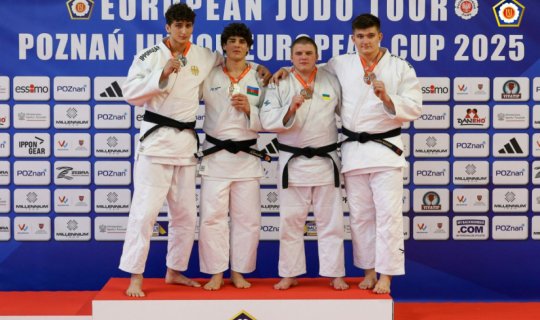 Azərbaycan cüdo yığması Avropa Kubokunu 7 medalla başa vurub