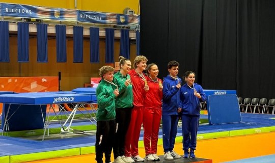 Azərbaycan gimnastları İtaliyada bürünc medal qazanıblar