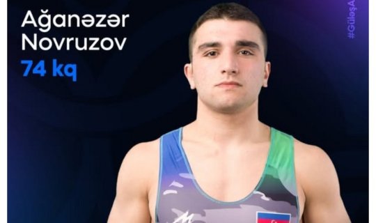 Azərbaycanın daha bir güləşçisi bürünc medal qazanıb