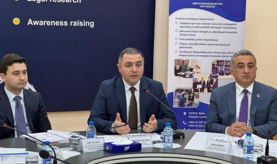 Hüquq jurnallarına dair Monitorinq Hesabatı təqdim edilib
