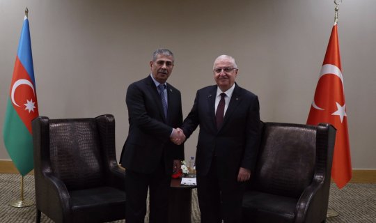 Zakir Həsənov Yaşar Güler ilə görüşüb