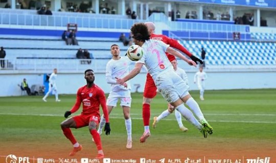 "Sabah" səfərdə məğlub oldu