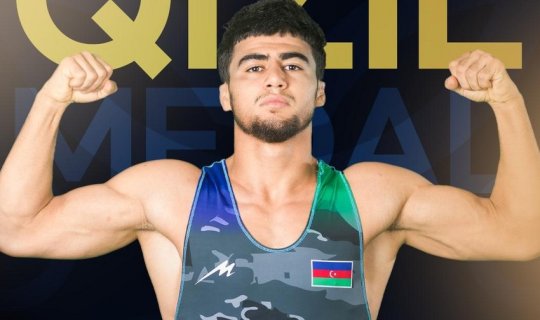 Azərbaycanın daha bir güləşçisi Avropa çempionatında qızıl medal qazanıb