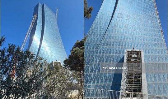 Mərkəzi Bankın yeni binasının təhvil veriləcəyi tarix açıqlandı