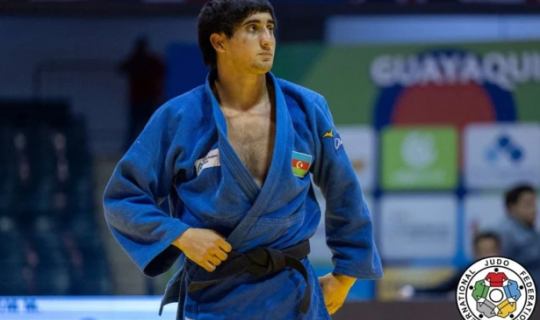 Azərbaycanın cüdoçusu qızıl medal qazanıb