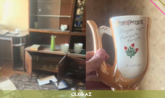 Çəkdiyi videodan sonra zənglər dayanmadı: Xankəndidəki fincan olay oldu...&nbsp;- VİDEO
