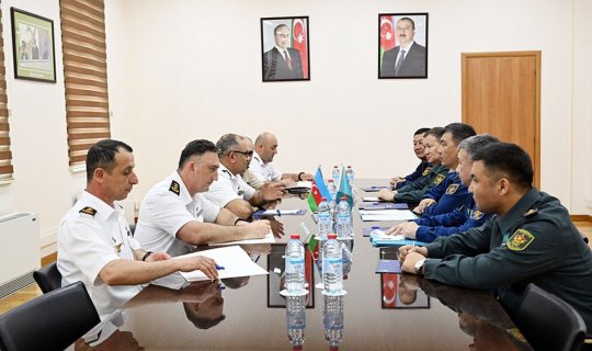 Qazaxıstanın Baş Qərargah rəisinin müavini Azərbaycana gəlib