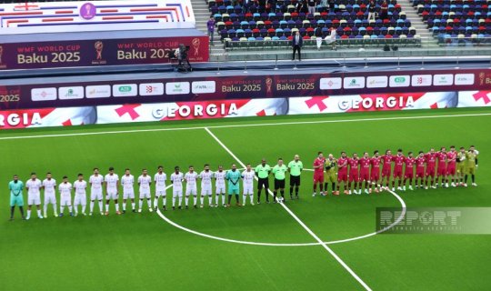 Gürcüstan millisi Bakıda keçirilən dünya çempionatında BƏƏ-ni məğlub edib