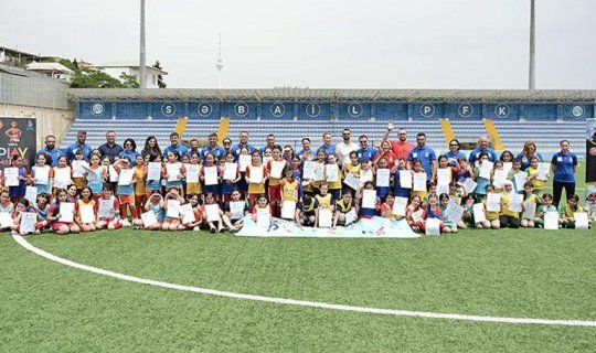 UEFA-nın dəstəyi ilə Bakıda futbol festivalı keçirilib