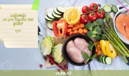 Dünyadakı ən sağlam qidalar açıqlandı - SİYAHI